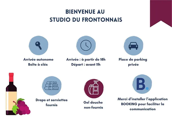 Avec Parking Prive Et Lave-linge, Coeur De Fronton